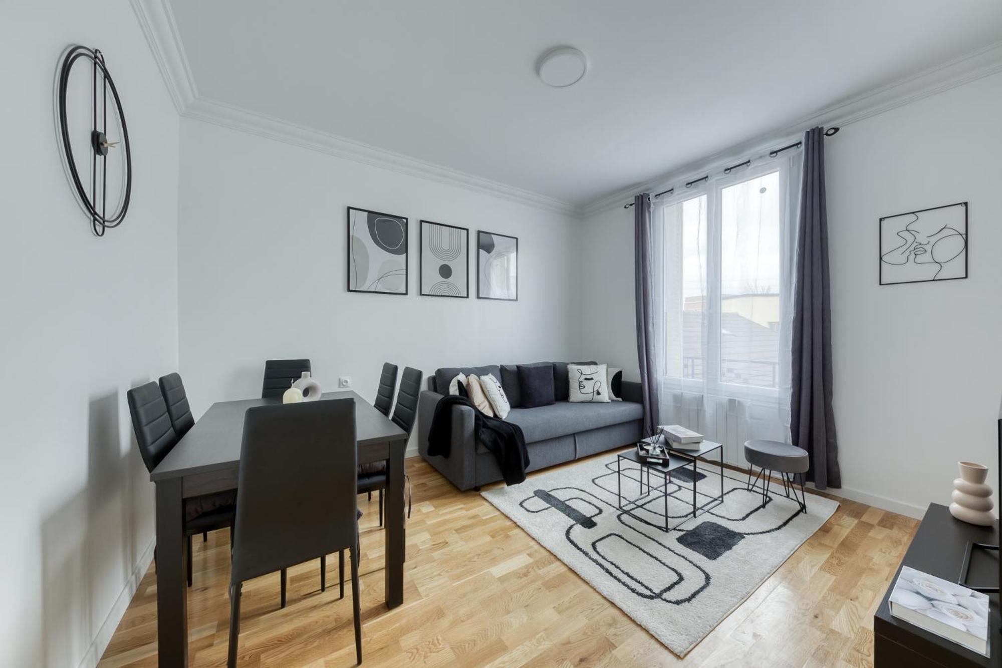 Maison 8 Personnes - Parking - Metro 7 Et Rer B A 6 Minutes La Courneuve Buitenkant foto